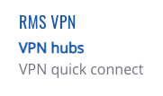 RMS VPN feature